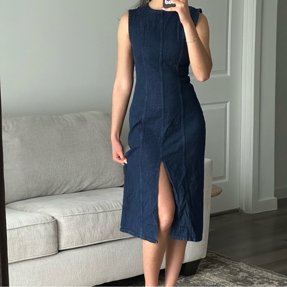 XSOLDX Abercrombie and fitch denim dress XS - Picture 6 of 7